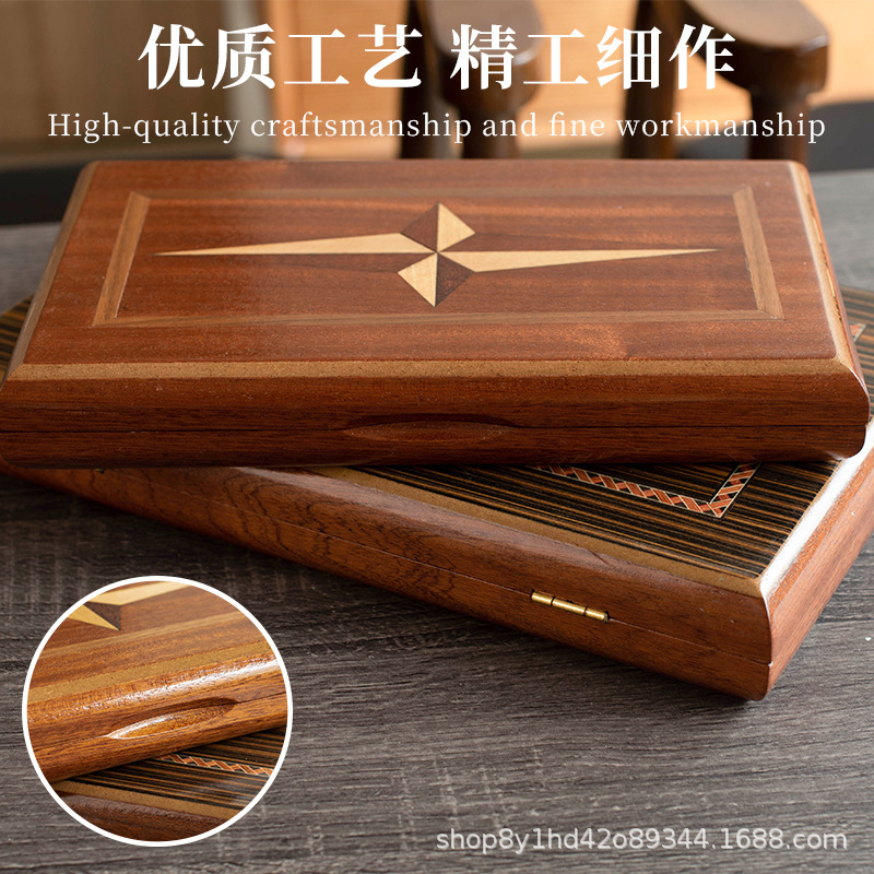 Board Game Zenith - Solid wood backgammon, made of medium