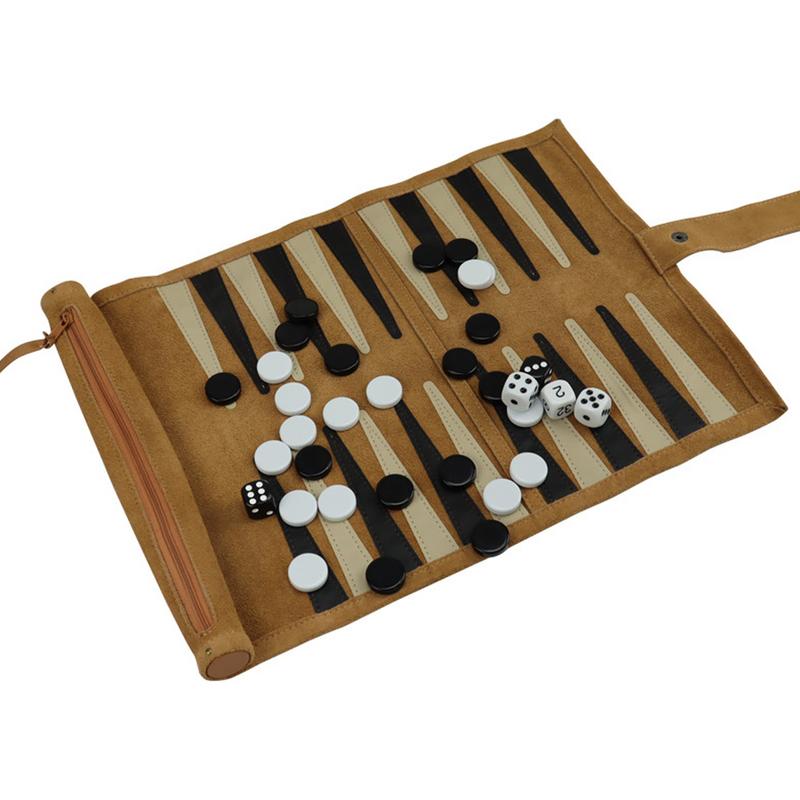 Board Game Zenith - Travel Size Backgammon Game Portable Travel