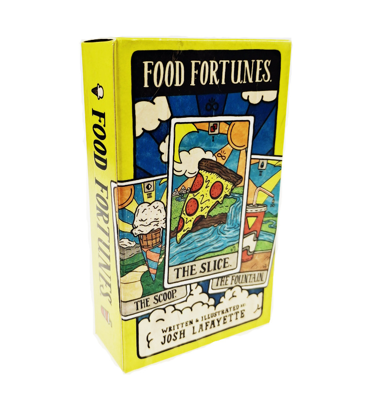 Board Game Illustration - New 78 Illustrated Food&Drink Cards Tarot