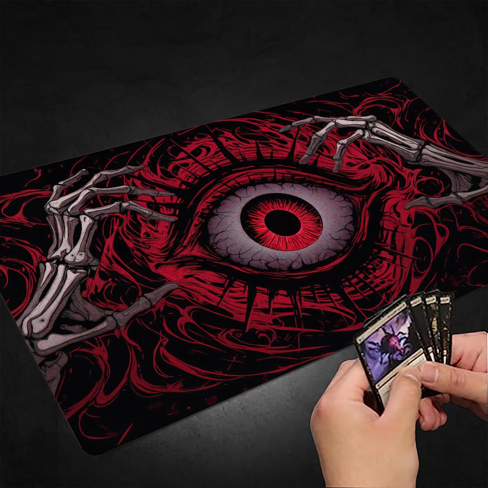 Board Game Arena - Terrifying Red Eye TCG Playmat Magic