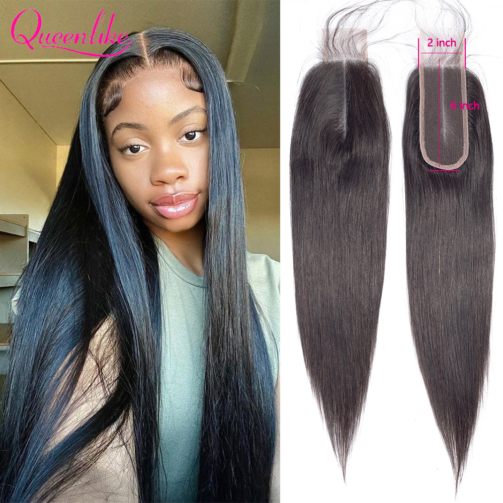 Board Game Queen - 2x6 Lace Closure 14-26 inch Brazilian
