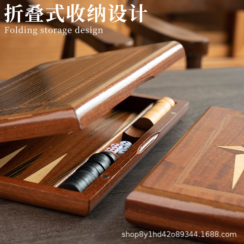 Solid wood backgammon, made of - Board Game Zenith 评论和价格