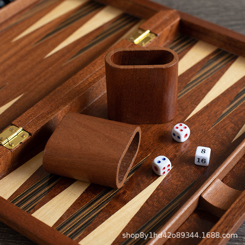 Solid wood backgammon, made of - Board Game Zenith 评论和价格