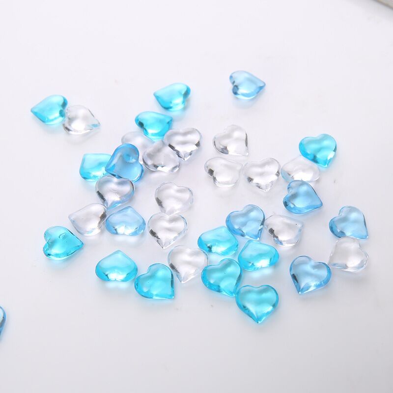 100PCS 10*4mm Heart Shape Acry - Board Game Illustration 评论和价格