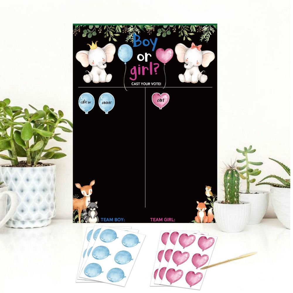 With Stickers Gender Revealed  - Board Game Quote 评论和价格
