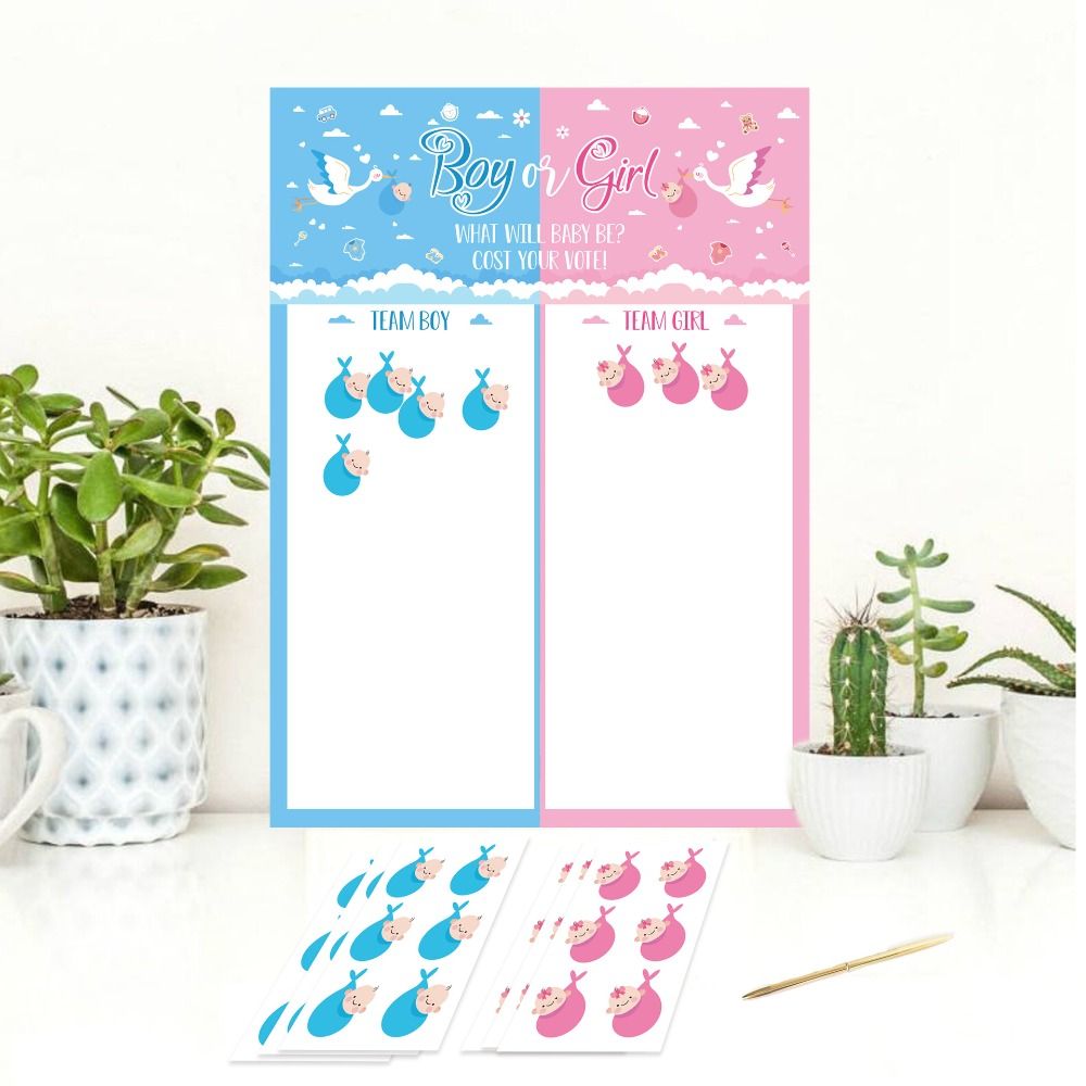 With Stickers Gender Revealed  - Board Game Quote 评论和价格