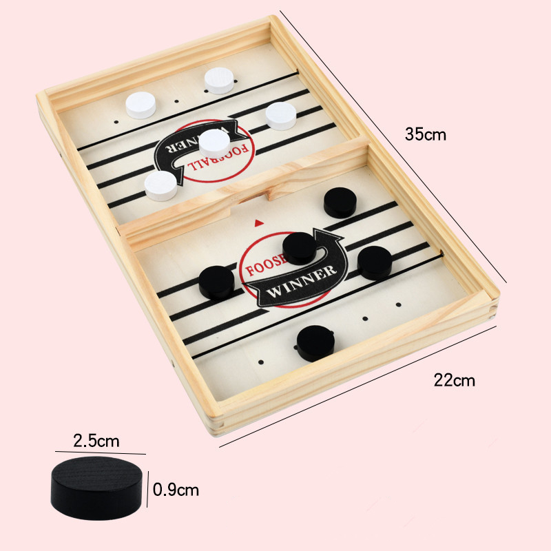 Table Hockey Paced Sling Puck  - Board Game Quoridor 评论和价格
