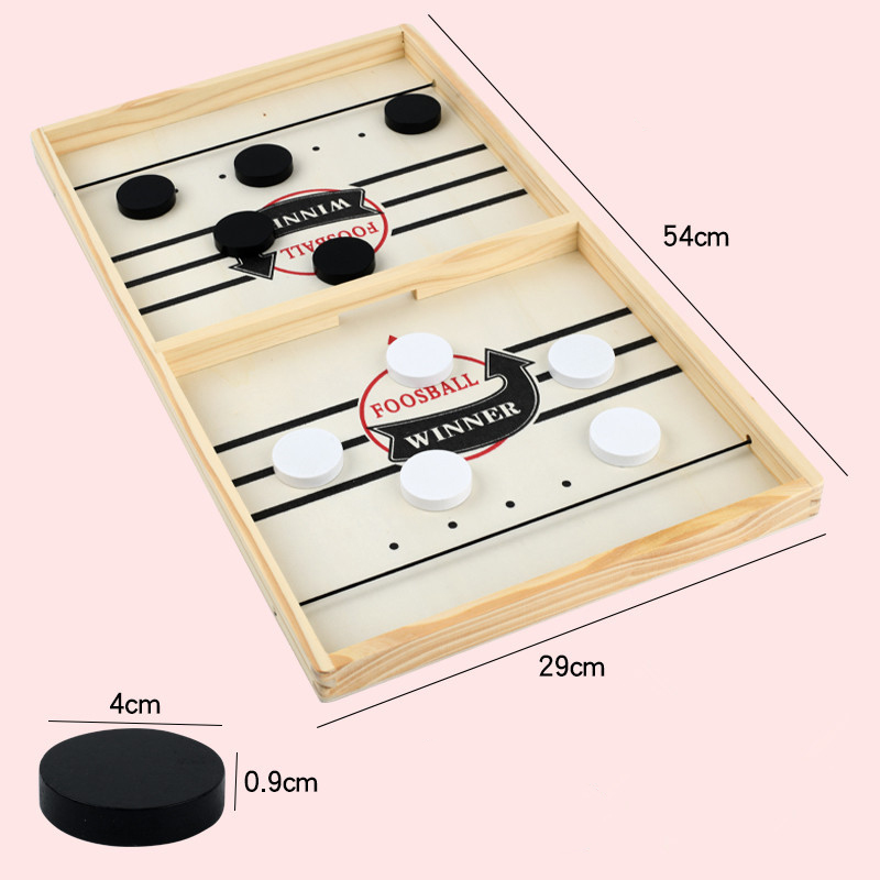 Table Hockey Paced Sling Puck  - Board Game Quoridor 评论和价格