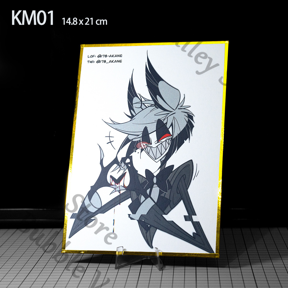 Anime Hazbin Hotel Alastor Luc - Board Game Illustration 评论和价格