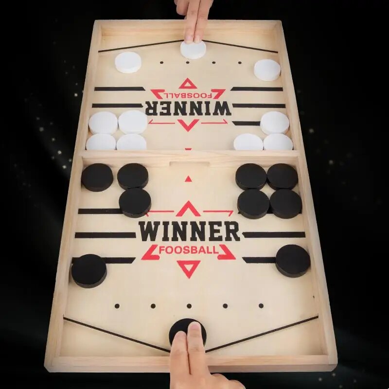 Table Hockey Paced Sling Puck  - Board Game Quoridor 评论和价格
