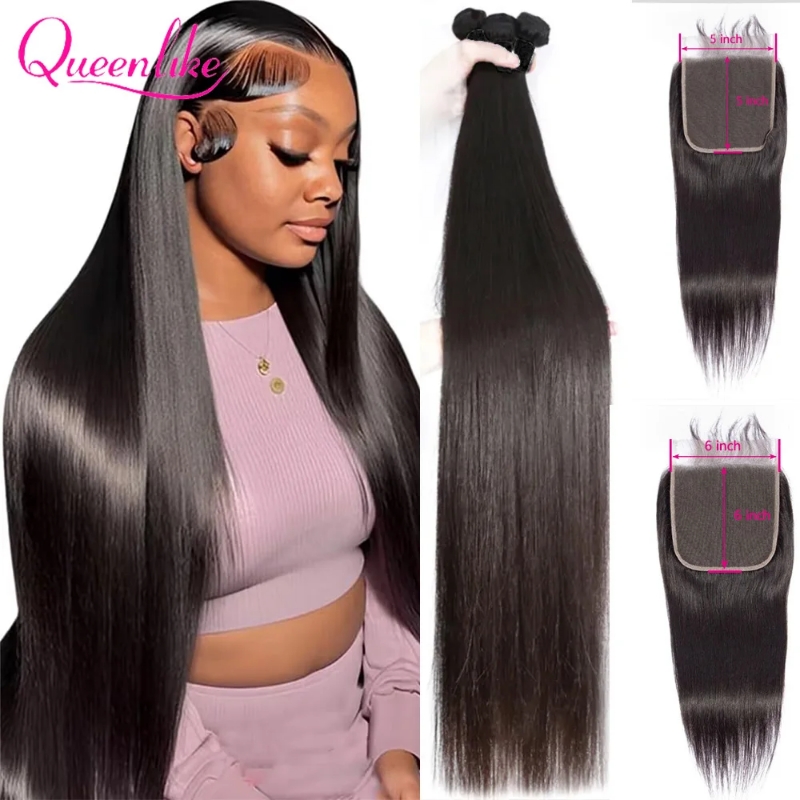 30 40inch Straight Human Hair  - Board Game Queen 评论和价格