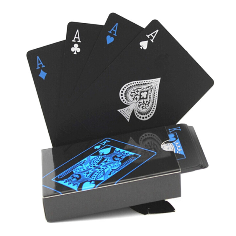 Black Plastic Playing Cards Bl - Board Game Illustration 评论和价格