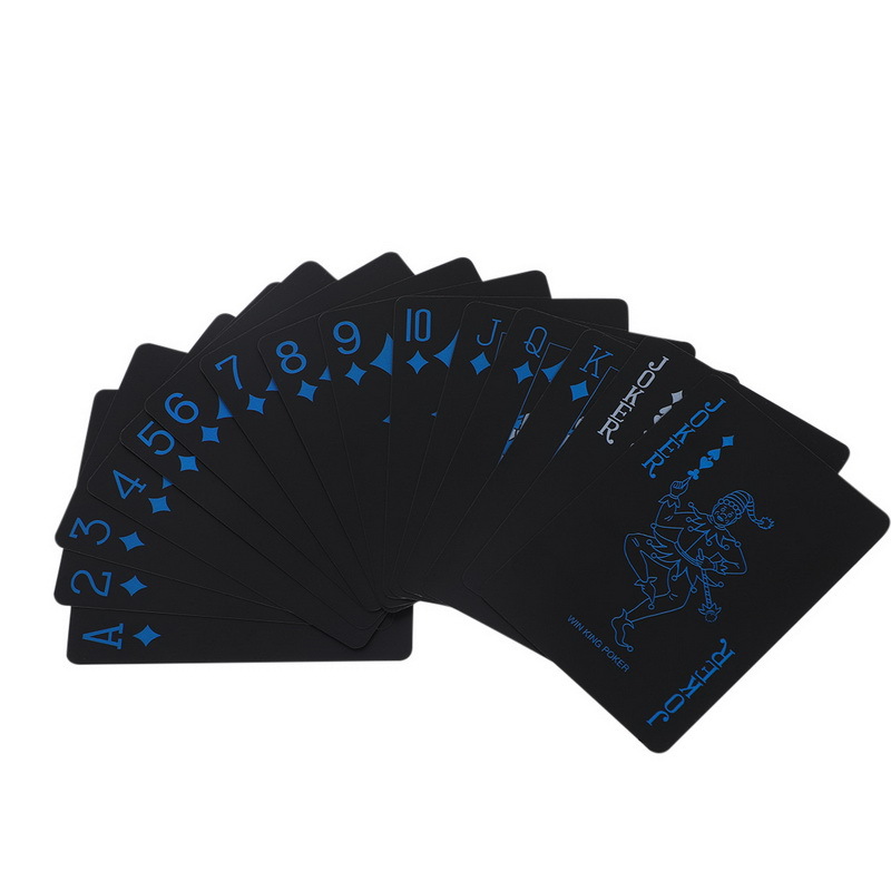 Black Plastic Playing Cards Bl - Board Game Illustration 评论和价格