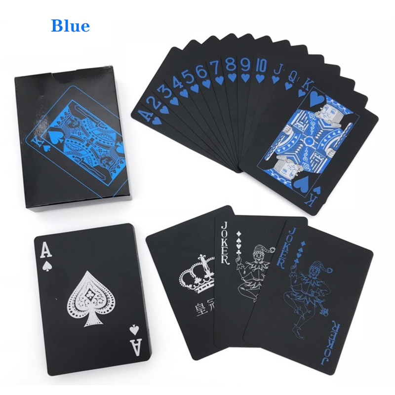 Black Plastic Playing Cards Bl - Board Game Illustration 评论和价格