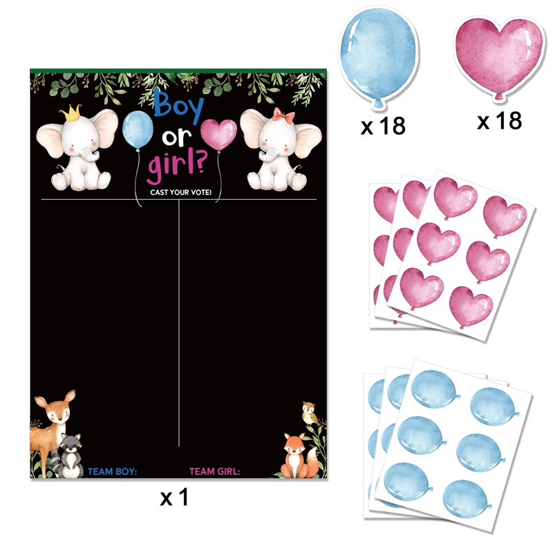 Boy or Girl Gender Reveal Voti - Board Game Quote 评论和价格