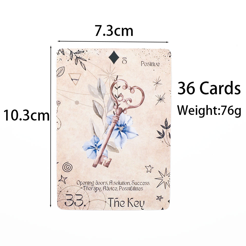 Modern Lenormand Deck Board Ga - Board Game Illustration 评论和价格