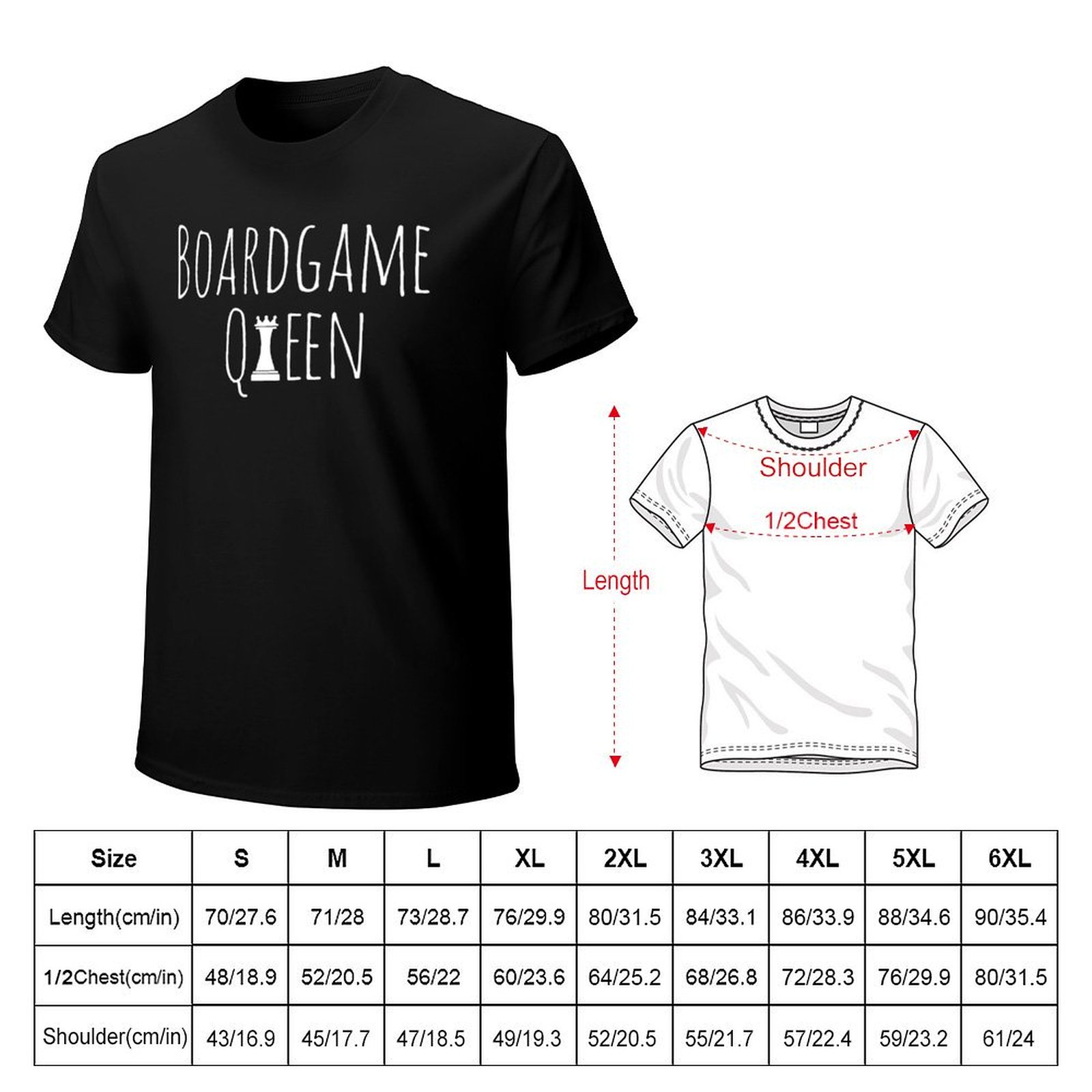 Boardgame Queen T-Shirt Labor  - Board Game Queen 评论和价格