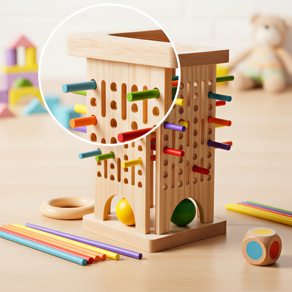 Montessori Wooden Board Game C - Board Game Pdf 评论和价格