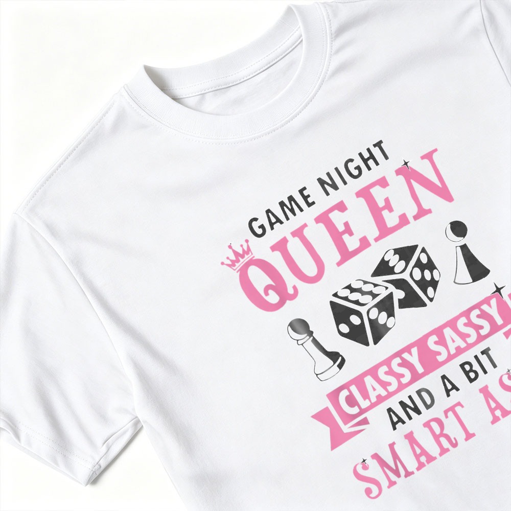 Game Night Queen Women Graphic - Board Game Quote 评论和价格