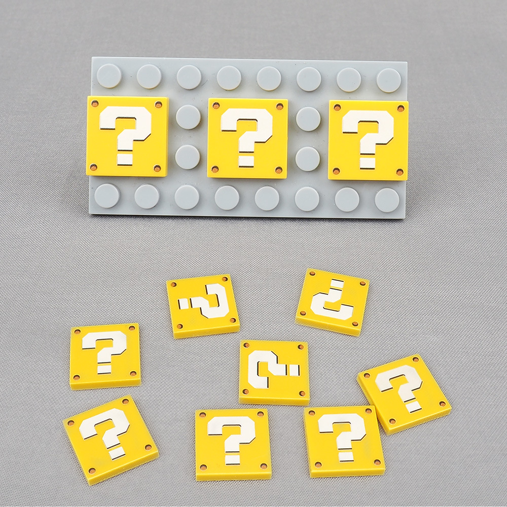 MOC 10PCS Question Mark 3068 2 - Board Game Quote 评论和价格
