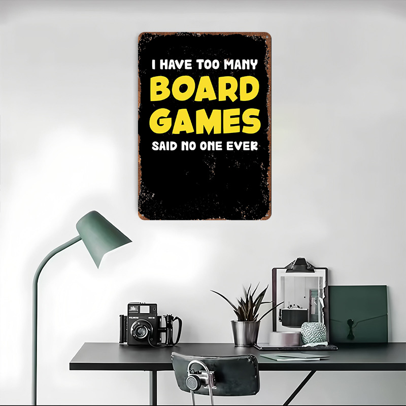 Board Games Funny Quote Poster - Board Game Quote 评论和价格