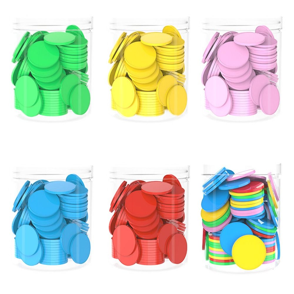 100pcs Plastic Counting Chips  - Board Game Zenith 评论和价格