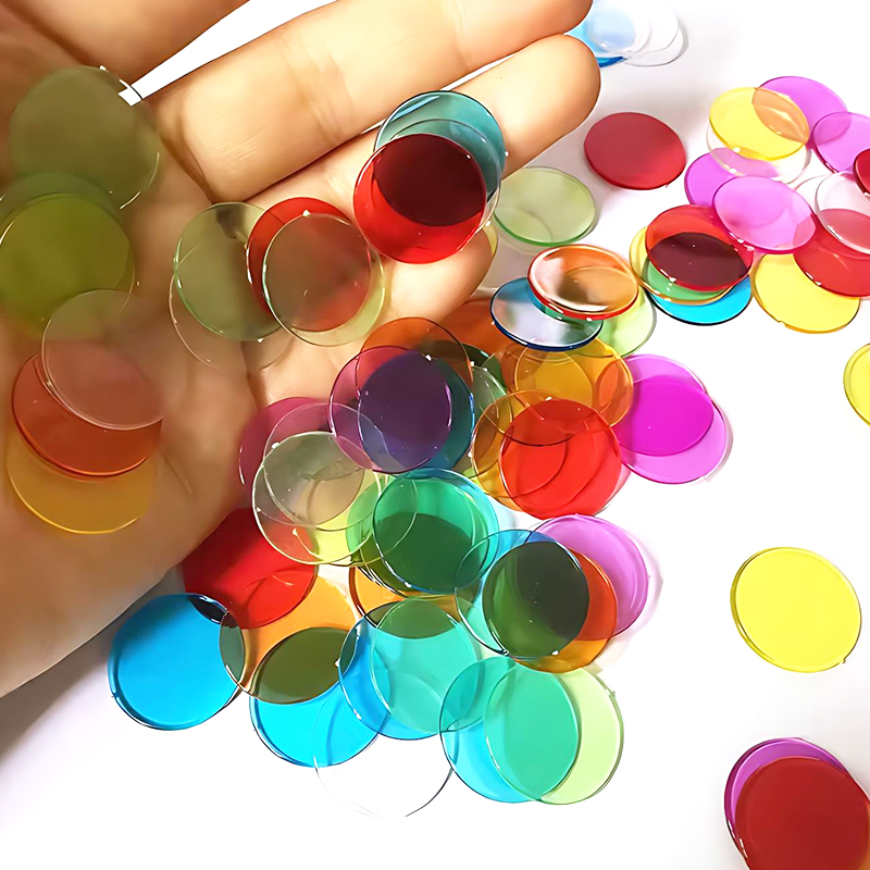 100/200PCS 19mm Round Count Ch - Board Game Zenith 评论和价格