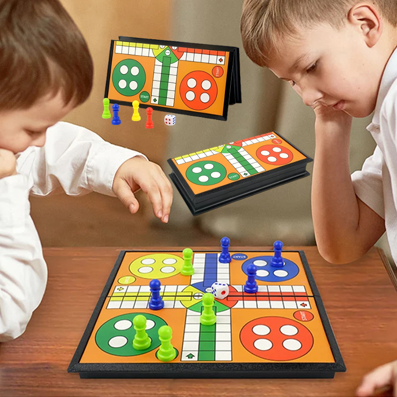 Portable Ludo Chess Backgammon - Board Game Zenith 评论和价格