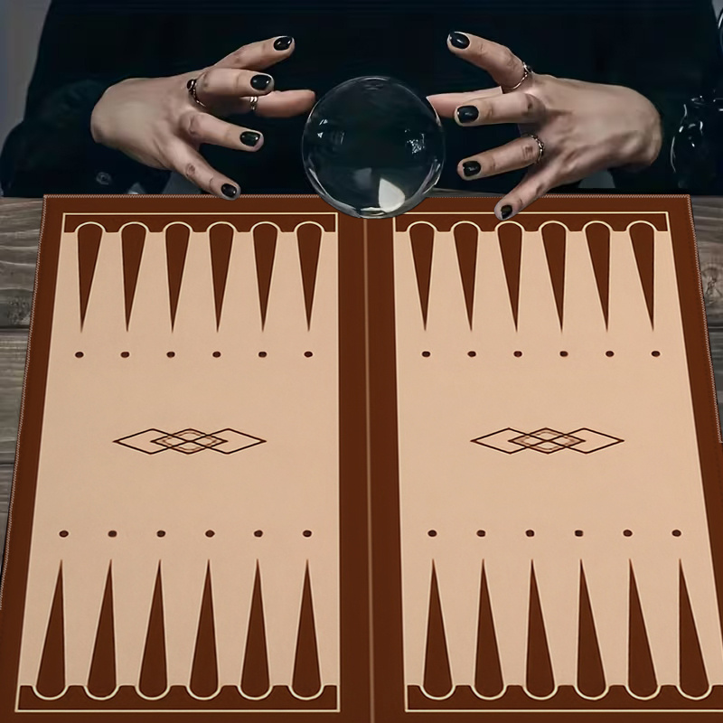 1pc Brown Backgammon Board Pri - Board Game Zenith 评论和价格