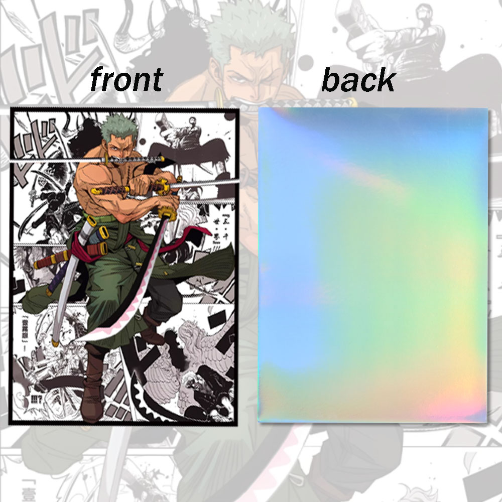 60PCS 66x91mm One Piece Anime  - Board Game Illustration 评论和价格