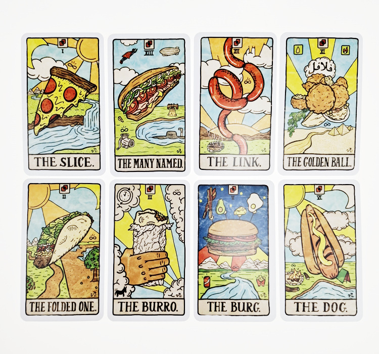 New 78 Illustrated Food&Drink  - Board Game Illustration 评论和价格