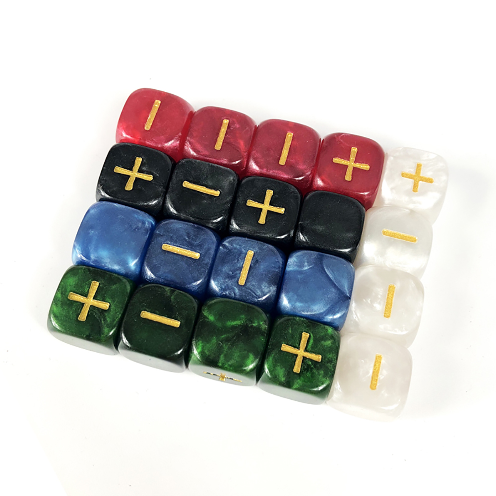Fate Dice with Bag 20pcs for B - Board Game Arena 评论和价格