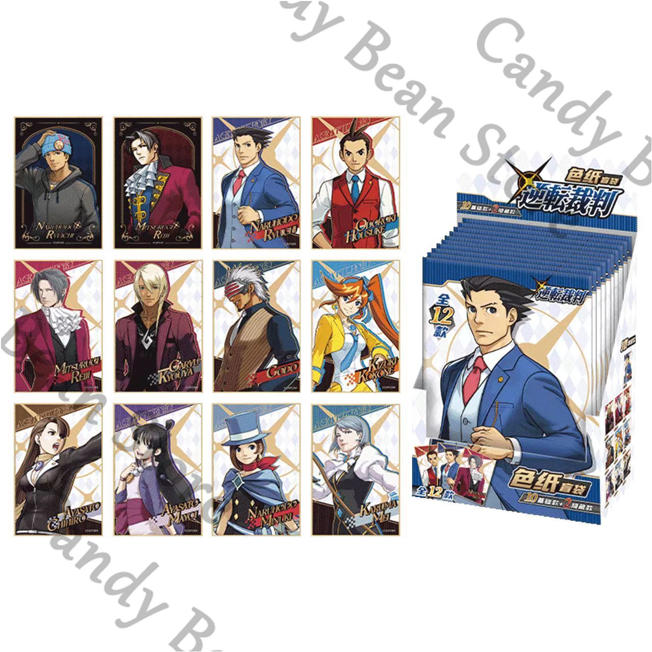 Genuine Anime Ace Attorney Mil - Board Game Illustration 评论和价格