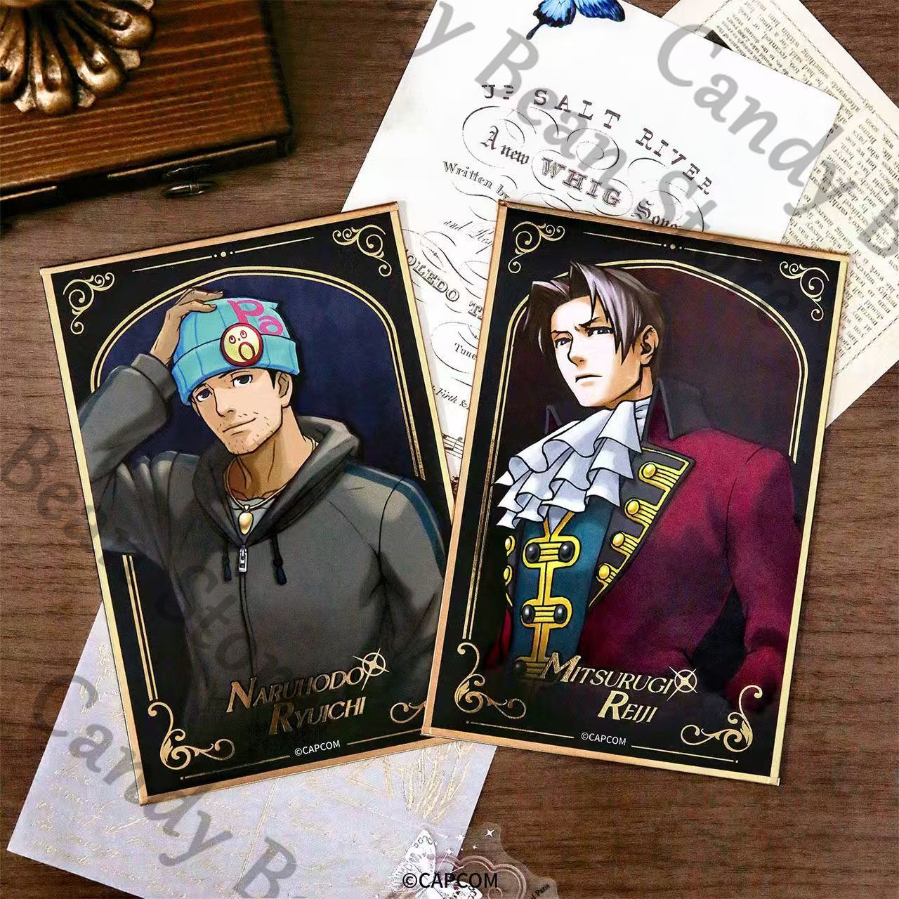 Genuine Anime Ace Attorney Mil - Board Game Illustration 评论和价格