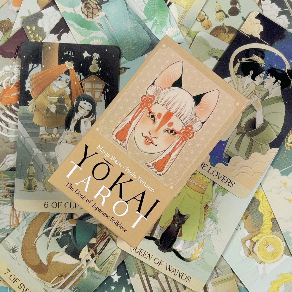 Yokai Tarot Deck 78 Pcs Cards  - Board Game Illustration 评论和价格