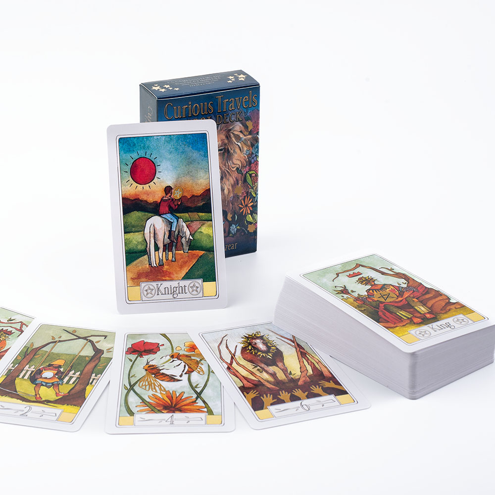 Curious Travels Tarot 10.3*6cm - Board Game Illustration 评论和价格