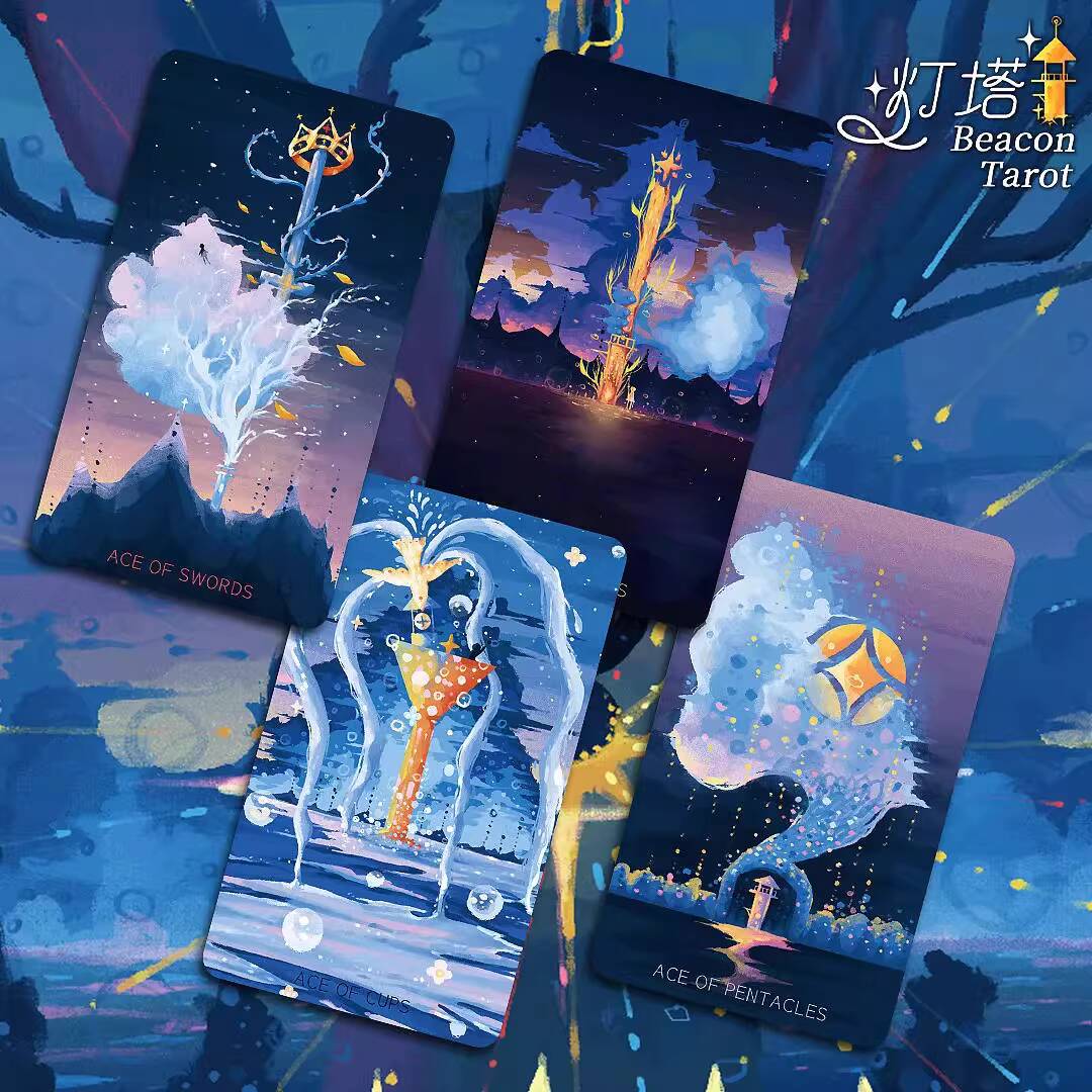 New Lighthouse Tarot Cards Aes - Board Game Queen 评论和价格