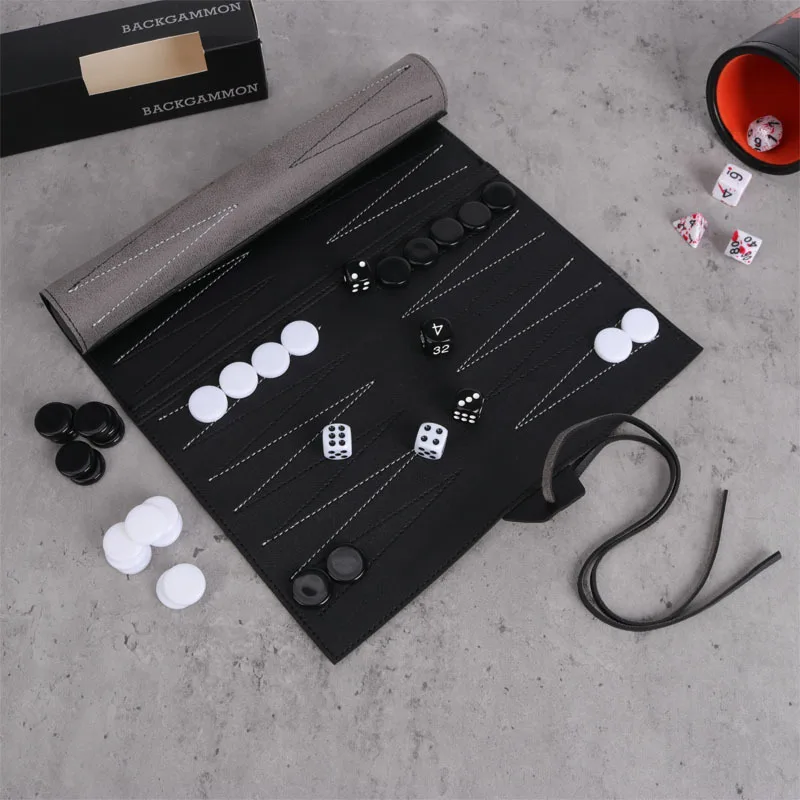 Roll Up Backgammon Sets Portab - Board Game Zenith 评论和价格
