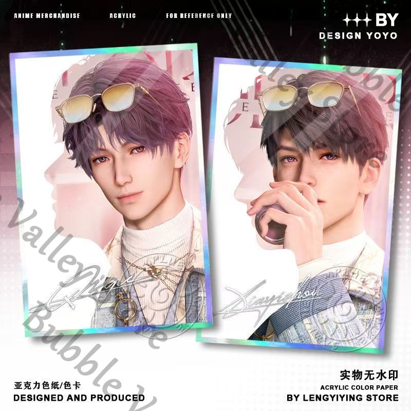 Anime Love and Deepspace Sylus - Board Game Illustration 评论和价格