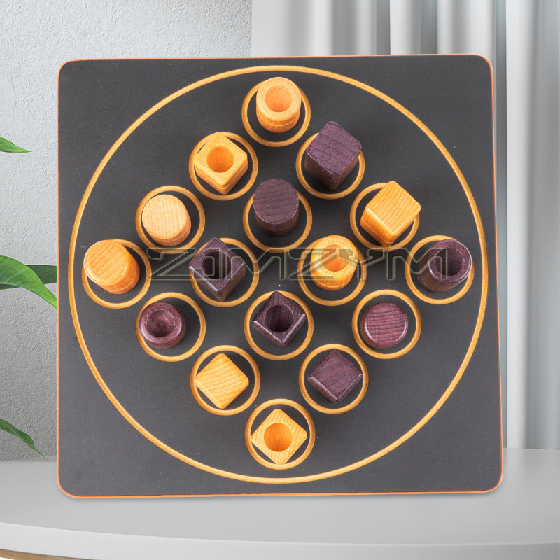 Wooden French Chess Classic Qu - Board Game Quoridor 评论和价格