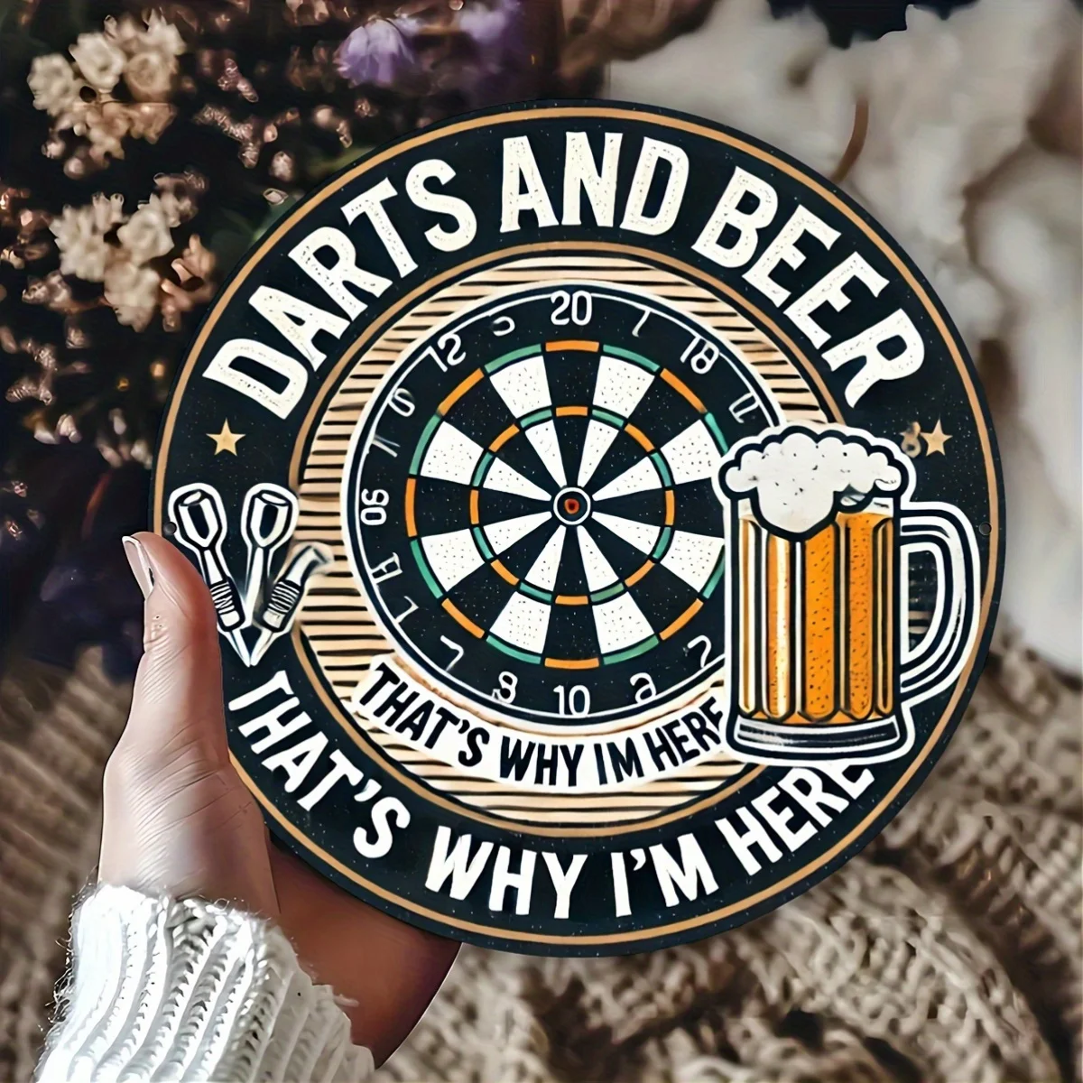 Darts Board Beer Mug Funny Quo - Board Game Quote 评论和价格