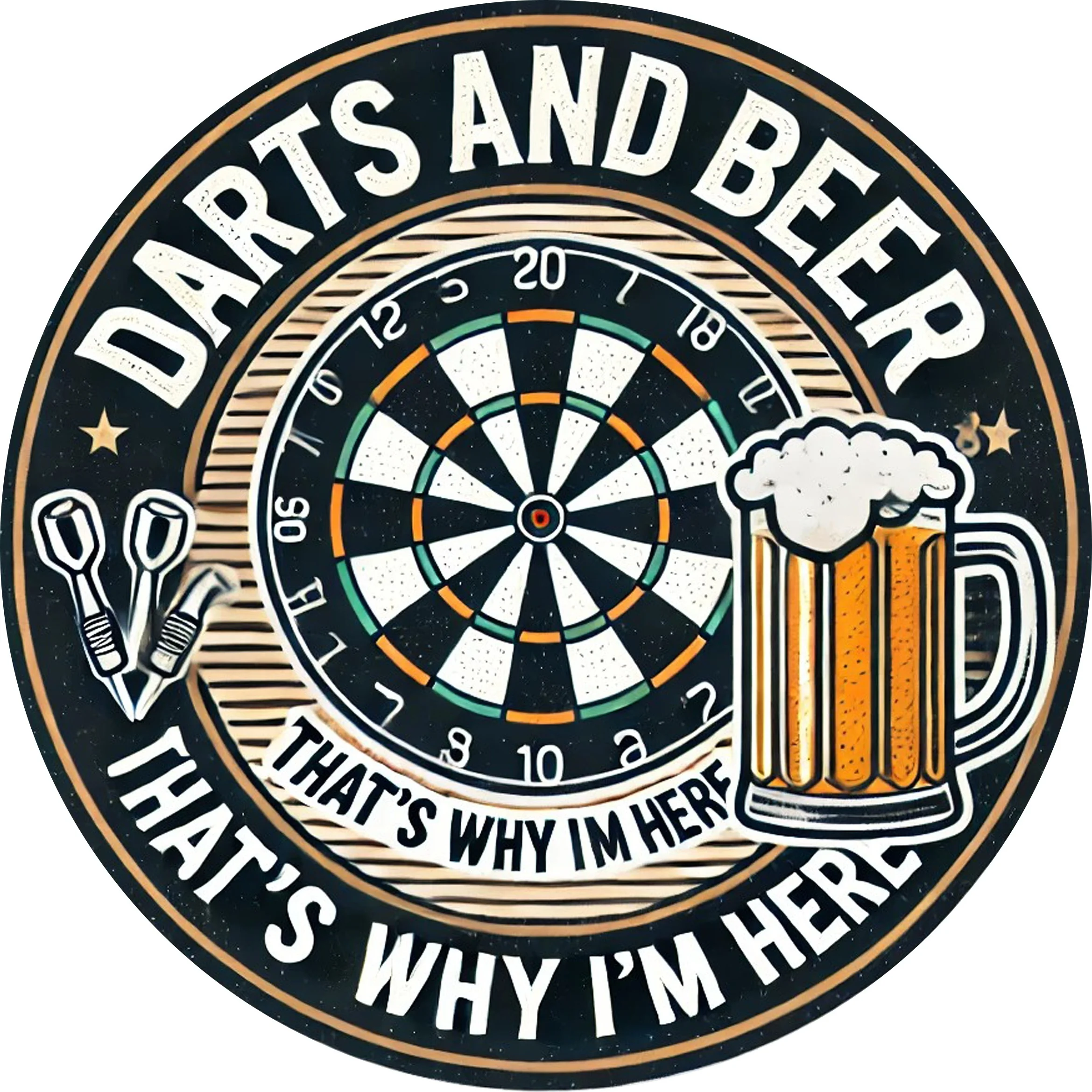 Darts Board Beer Mug Funny Quo - Board Game Quote 评论和价格
